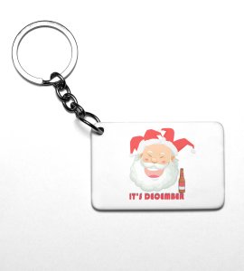 Drunkard Santa : Cute Designer Key Chain byBest Gift For Kids Boys Girls
