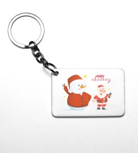 Selfie Santa: Beautifully Designed Key Chain byBest Gift For Secret Santa