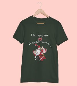 Christmas Bells, Santa's Arrival: Best T-shirt For Boys Girls,(Green) Best Gift for Secret Santa