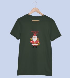 Ask Me For A Gift: Funny Printed T-shirt (Green) Best Gift For Boys Girls