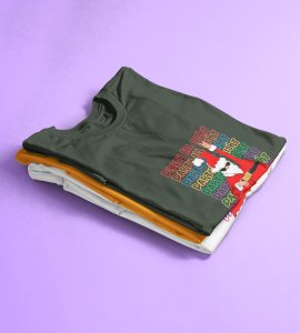 Party Animal Santa : Most Unique Printed T-shirt (Green) Best Gift For Boys Girls