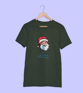 Very Cold Winter : Best Printed T-shirt (Green) Perfect Gift For Boys Girls