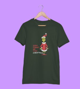 Christmas With Alien's : Best Printed T-shirt (Green) Perfect Gift For Secret Santa