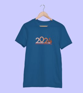 2024 Has Arrived : Cute Printed T-shirt For Kids (Blue) Best Gift For Kids