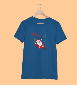 I Am Coming: Best Printed T-shirt (Blue) Perfect Gift For Secret Santa
