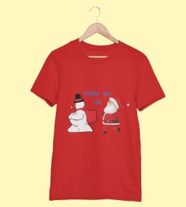 Don't You Run : Tranform Your Fashion with(Red) T-shirt Marathi Theme - BPA-Free, Perfect for Holiday Workout