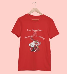 Christmas Bells, Santa's Arrival: Best T-shirt For Boys Girls,(Red) Best Gift for Secret Santa