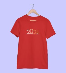 2024 Has Arrived : Cute Printed T-shirt For Kids (Red) Best Gift For Kids