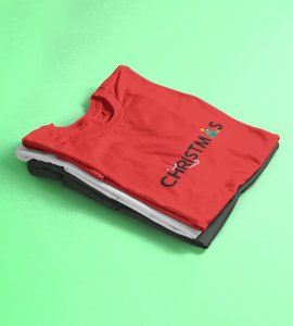 Christmas Eve: Best Printed T-shirt (Red) Unique Gifts For Secret Santa