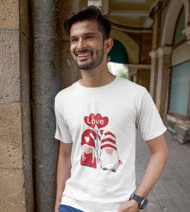 Lover Elves: Best Christmas T-shirt (White) - Ideal for Staying Refreshed Gift for Husband Wife Love Boy Girl.