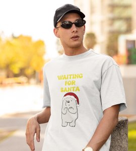 Waiting For Santa| Christmas Themed T-shirt | Best T-shirts for Boys Girls