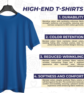 It's Too Cold Outside : Unique Winter Printed T-shirt (Blue) Unique Gift For Boys Girls