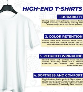 Small Gift : Unique Printed T-shirt (White) Best Gifts For Secret Santa