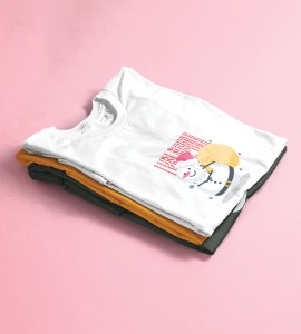 Summer Lover Snowman : Best Printed T-shirt (White) Perfect Gift For Secret Santa For Boys Girls