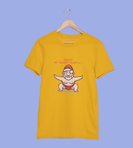 Sumo Santa : Best Printed T-shirt (Yellow) Best Gift For Kids Boys Girls