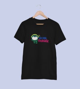 It's Too Cold Outside : Unique Winter Printed T-shirt (Black) Unique Gift For Boys Girls