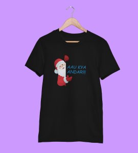 Can I Come Inside: Best Printed T-shirt (Black) Amazing Gift For Secret Santa