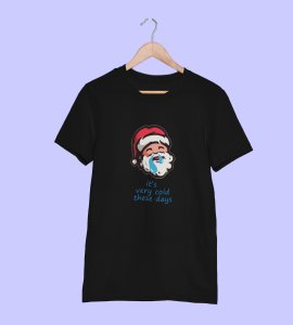 Very Cold Winter : Best Printed T-shirt (Black) Perfect Gift For Boys Girls
