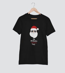I Am Modern Santa : Cute Printed T-shirt (Black)Best Gift For Boys Girls