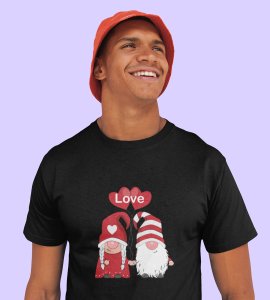 Lover Elves: Best Christmas T-shirt (Black) - Ideal for Staying Refreshed Gift for Husband Wife Love Boy Girl.