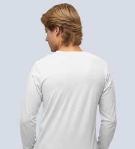 Frightened Santa: Cute DesignerFull Sleeve T-shirt For Christmas White Best Gift For Boys Girls