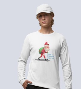 I Am Coming: Best DesignedFull Sleeve T-shirt White Perfect Gift For Secret Santa