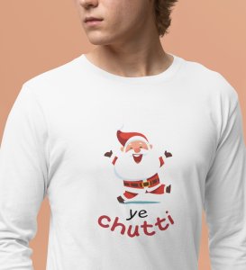 Christmas Vacation: Best DesignedFull Sleeve T-shirt For School Kids White Best Gift For Boys Girls