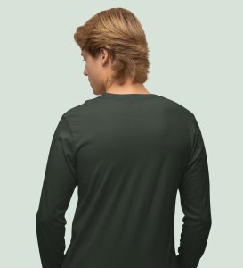 Christmas Time : Unique PrintedFull Sleeve T-shirt Green Best Gift For Boys Girls