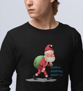 I Am Coming: Best DesignedFull Sleeve T-shirt Black Perfect Gift For Secret Santa