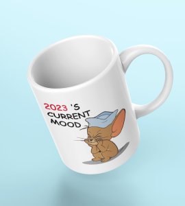 Bad Year Ending, New Year Printed Coffee Mugs