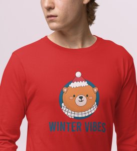 Christmas Arrival: Welcome Christmas RedFull Sleeve T-shirt Perfect Gift For Kids Boys Girls