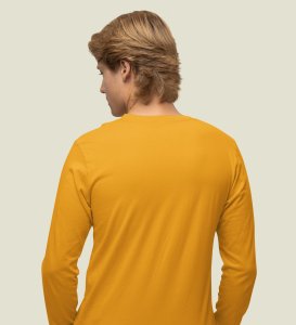 Poor Santa: Cute DesignerFull Sleeve T-shirte Yellow Best Gift For Boys Girls