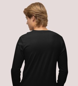 Curious Santa: Cute DesignerFull Sleeve T-shirt Black Best Gift For Kids Boys Girls