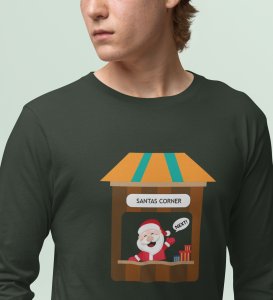 Santa's Gift Shop: Best DesignerFull Sleeve T-shirt Green Best Gift For Kids Boys Girls