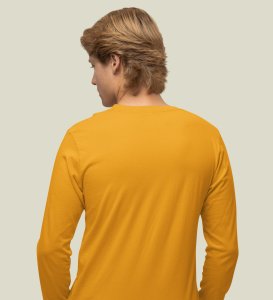 Year Changing Clock: Beautifully DesignedFull Sleeve T-shirt Yellow Best Gift For Secret Santa