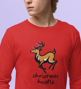 Postive Vibes: Good Vibes DesignedFull Sleeve T-shirt Red Unique Gift For New Year Boys Girls