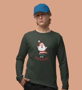 Christmas Vacation: Best DesignedFull Sleeve T-shirt For School Kids Green Best Gift For Boys Girls