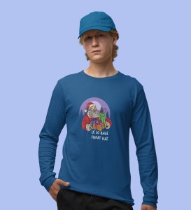 Everyone Take Gifts : Best DesignedFull Sleeve T-shirt Blue Most Liked Gift For Boys Girls