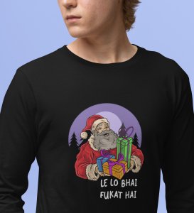 Everyone Take Gifts : Best DesignedFull Sleeve T-shirt Black Most Liked Gift For Boys Girls