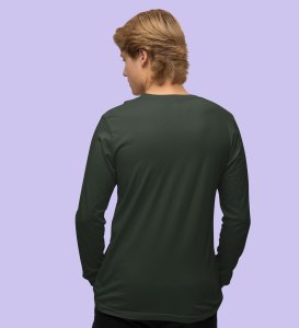 Snowman Sings: Beautifully CraftedFull Sleeve T-shirt Green Perfect Gift For Secret Santa