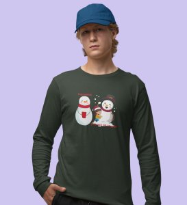 Funny Snowman: Best Comic DesignedFull Sleeve T-shirt by (brands) Perfect Gift For Kids