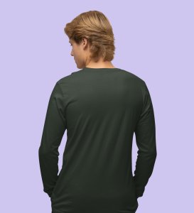 No Purple Only Red: Funniest DesignerFull Sleeve T-shirt Green Best Gift For Boys Girls