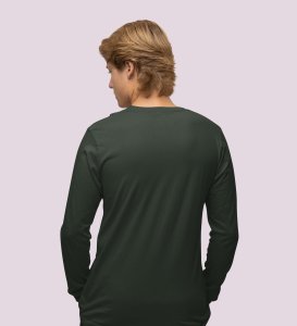 Missing Santa: Mysterious DesignedFull Sleeve T-shirt Green Unique Gifts For Secret Santa