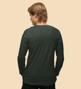 Santas Classic Laugh DesignFull Sleeve T-shirt ,Green Christmas Edition PrintedFull Sleeve T-shirt |Best Gift For Friends Family Boys Girls