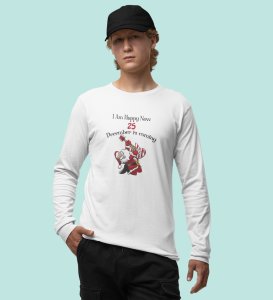 Christmas Bells, Santa's Arrival: BestFull Sleeve T-shirt For Boys Girls,White Best Gift for Secret Santa