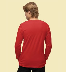 Baby Tears Over Santa: Red Elegantly designedFull Sleeve T-shirt, Best Gift For Boys Girls