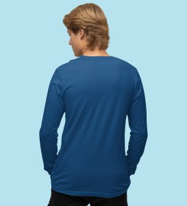 Lover Elves: Best ChristmasFull Sleeve T-shirt Blue - Ideal for Staying Refreshed Gift for Husband Wife Love Boy Girl.