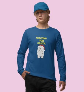 Waiting For Santa| Christmas ThemedFull Sleeve T-shirt | BestFull Sleeve T-shirts for Boys Girls