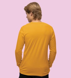 Alien & Reindeer:Yellow Christmas Edition PrintedFull Sleeve T-shirt - Ideal for Spreading Holiday Cheer at Gym, Yoga, and Outdoor Activities