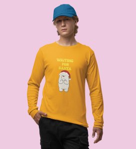 Waiting For Santa| Christmas ThemedFull Sleeve T-shirt | BestFull Sleeve T-shirts for Boys Girls
